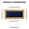 Classic Natural Wood Shadow Box Frame with Acrylic Front - Navy Blue Suede Backing, 30 Sizes